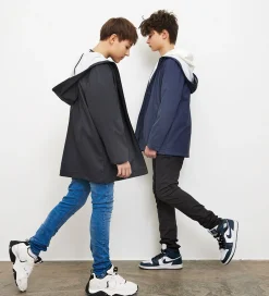 Regnjakke - PU - Sort|Hound Discount