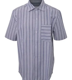 Skjorte - Deep Blue/White Striped|Hound Best