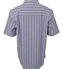 Skjorte - Deep Blue/White Striped|Hound Best