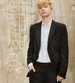 Skjorte - Hvid m. Prikker|Hound Best