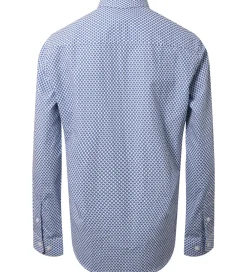 Skjorte - Hvid/Blå m. Sole|Hound Clearance