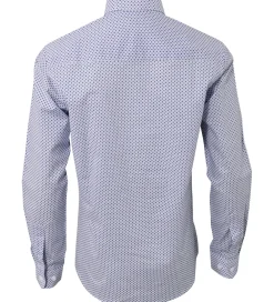 Skjorte - Hvid/Mørkeblå|Hound Discount