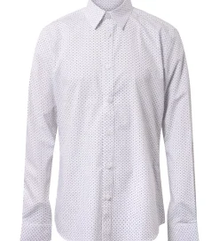 Skjorte - Hvid/Navy|Hound New