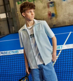 Skjorte - Ice Blue|Hound Outlet