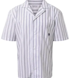 Skjorte - Striped - Hvid/Navy|Hound Online