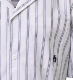 Skjorte - Striped - Hvid/Navy|Hound Online