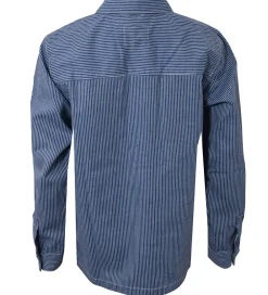 Skjorte - Striped Overshirt - Off White/Light Blue|Hound Online