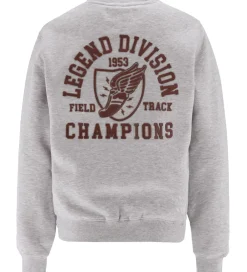 Sweatshirt - Crew - Lys Grå Meleret|Hound