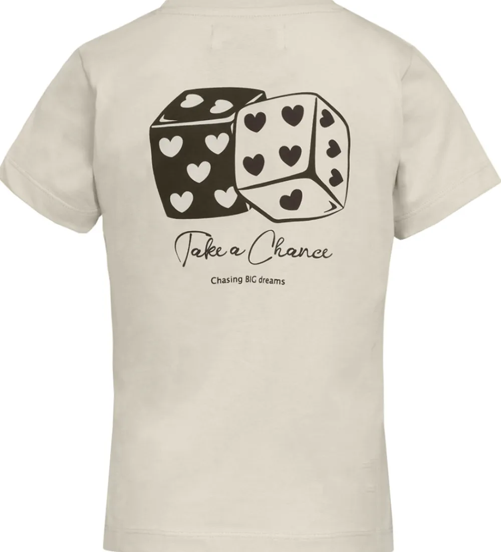 T-shirt - HdAsta - Beige|Hound Clearance