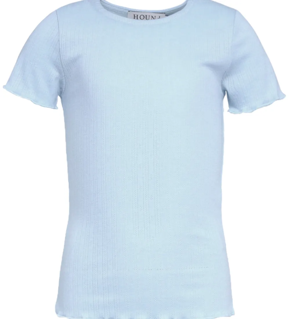 T-shirt - HdEmily - Light Blue|Hound Outlet