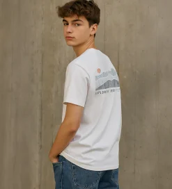 T-shirt - Hvid m. Print|Hound Discount