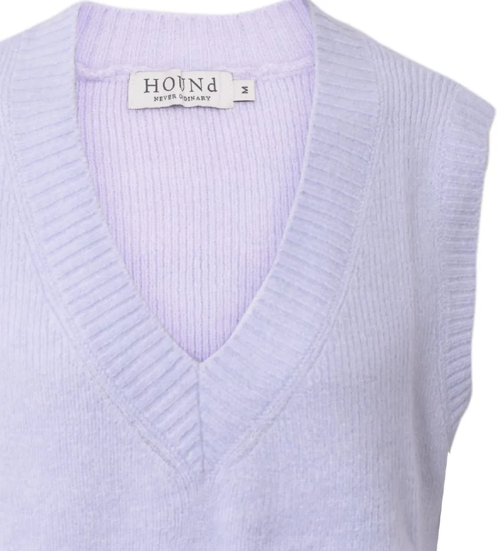 Vest - Strik - Lavendel|Hound Best