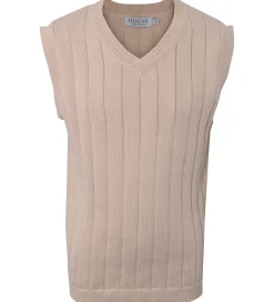 Vest - Strik - Sand|Hound Online