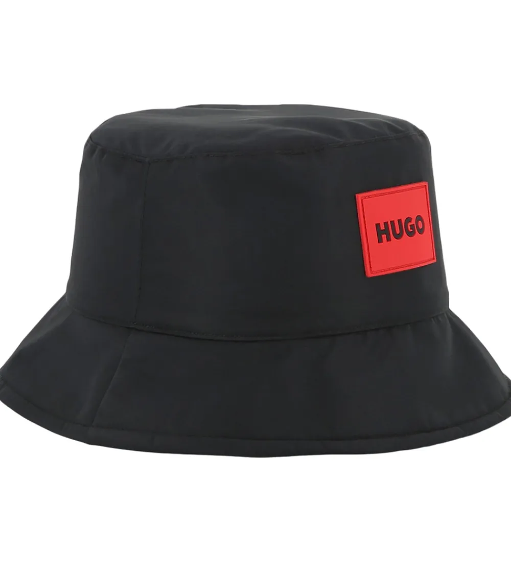 Bøllehat - Vendbar - Softshell/Fleece - Sort|HUGO Outlet