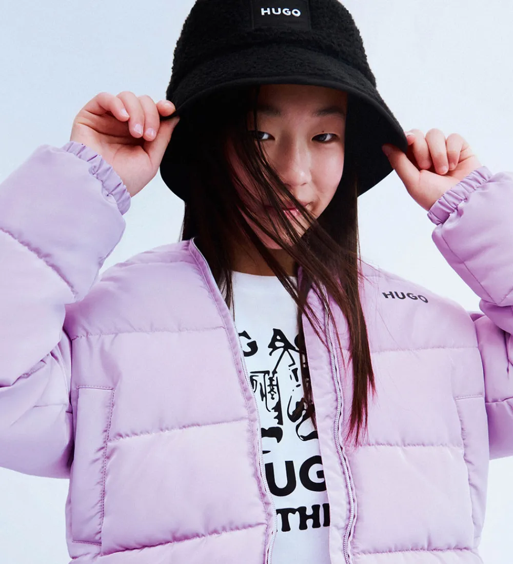 Bøllehat - Vendbar - Softshell/Fleece - Sort|HUGO Outlet