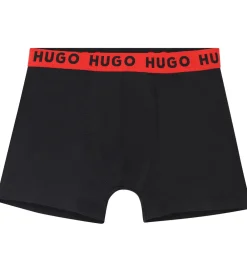Boxershorts - 2-pak - Sort/Armygrøn|HUGO Outlet