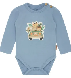 Body l/æ - HCBilly - Faded Blue m. Print|Hust and Claire