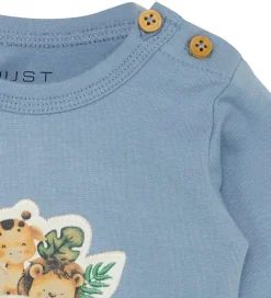 Body l/æ - HCBilly - Faded Blue m. Print|Hust and Claire