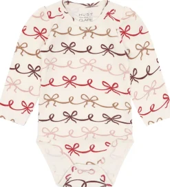 Body l/æ - Rib - HCBritt - Sugar m. Sløjfer|Hust and Claire Outlet