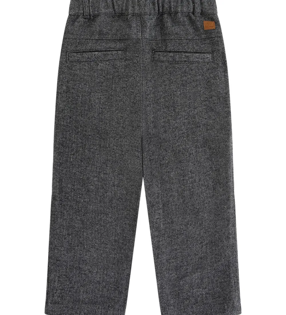 Bukser - HCTage - Herringbone - Grey Blend|Hust and Claire Clearance