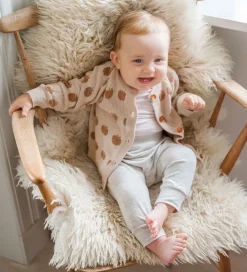 Cardigan - Strik - Bambus - HCCuno - Warm Sand|Hust and Claire Best