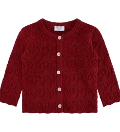 Cardigan - Strik - HCCilja - Teaberry m. Hulmøns|Hust and Claire New