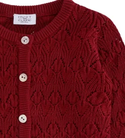 Cardigan - Strik - HCCilja - Teaberry m. Hulmøns|Hust and Claire New