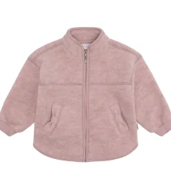 Fleecejakke - Emi - Uld - Heather|Hust and Claire Outlet