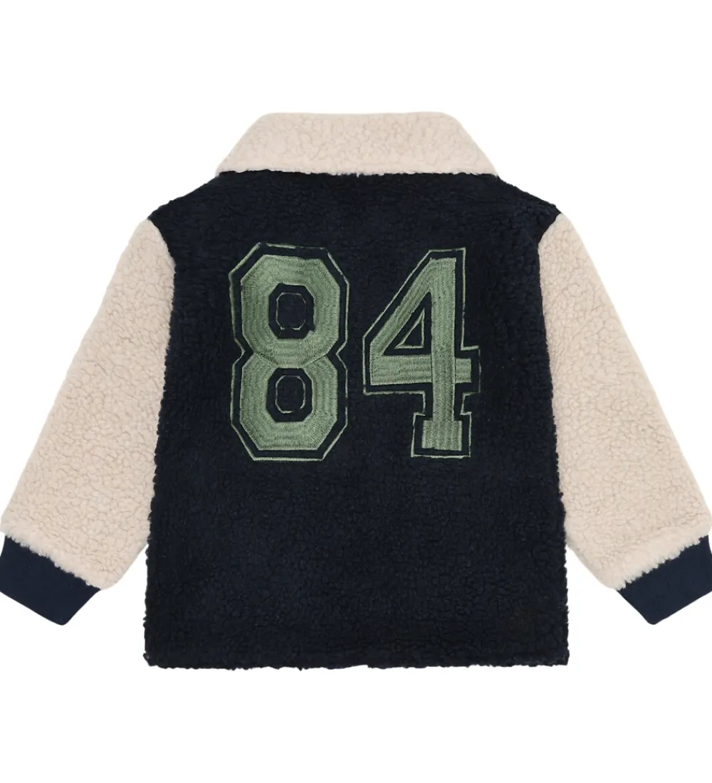 Fleecejakke - HCErik Teddy - More Navy|Hust and Claire New