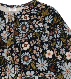 Fløjlskjole - HCKaroline - Light Blue/Navy m. Bl|Hust and Claire Clearance