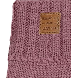 Handsker - Uld - Strik - HCFesto - Pale Mauve|Hust and Claire Hot
