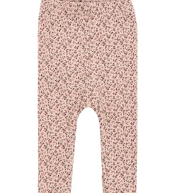 Leggings - HCLaerke - Rugby Tan m. Blomster|Hust and Claire Online