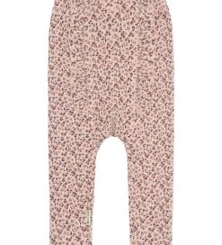 Leggings - HCLaerke - Rugby Tan m. Blomster|Hust and Claire Online