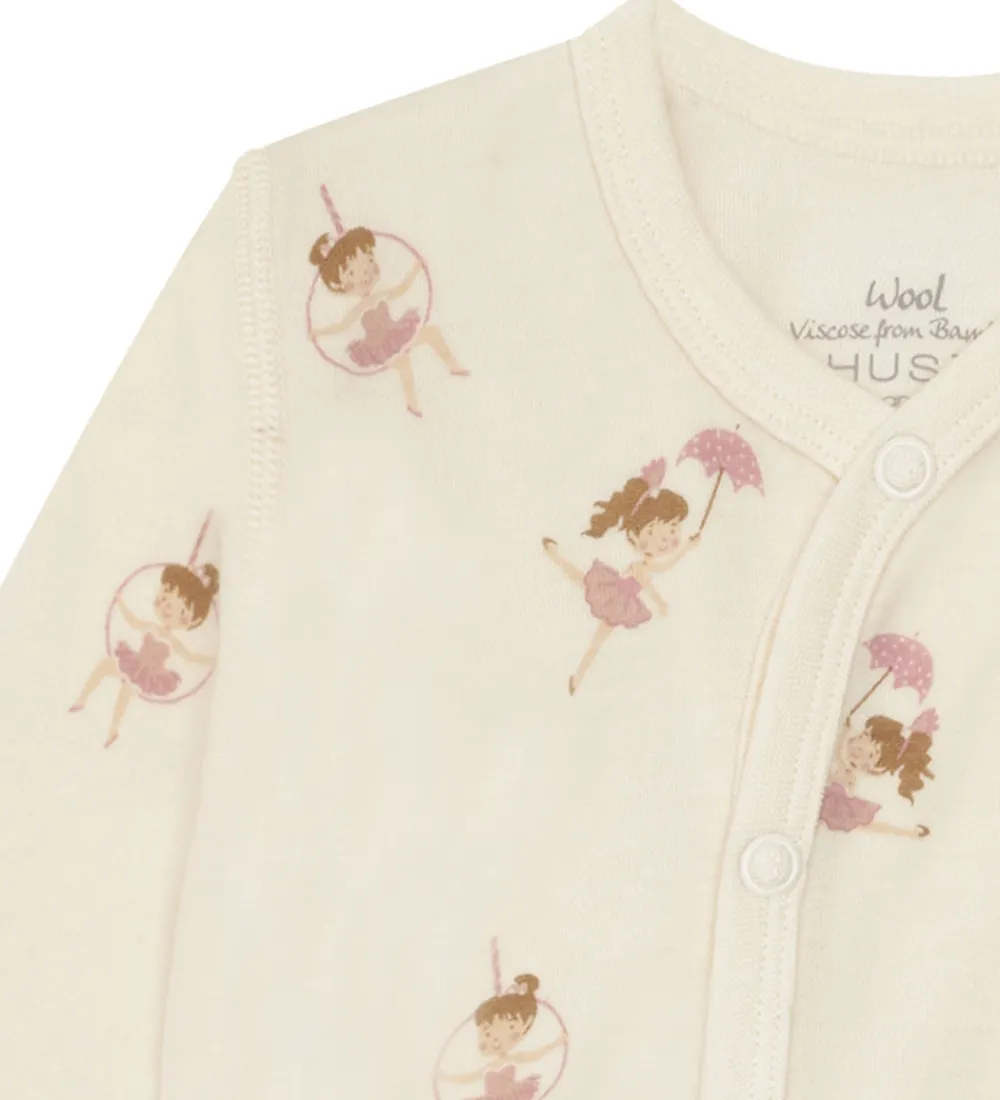 Natdragt - Uld/Bambus Viskose - Manu - Off White|Hust and Claire Hot