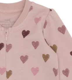 Natdragt - Uld/Bambus Viskose - HCManu Hearts Pu|Hust and Claire Outlet