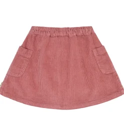 Nederdel - Fløjl - Nanna - Dry Rose|Hust and Claire Online