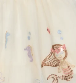 Nederdel - Ninna - Ivory m. Havfruer|Hust and Claire Sale