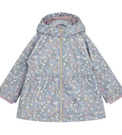 Sommerjakke - HCObia - Blue Flint m. Blomster|Hust and Claire Hot