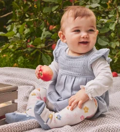 Strømpebukser - HCFrankie - Ivory m. Blomster|Hust and Claire Clearance