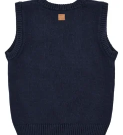 Vest - Strik - HCPrinco Reindeer - More Navy|Hust and Claire Hot