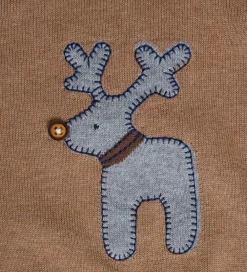 Vest - Strik - HCPerry Deer - Coffee Melange|Hust and Claire New