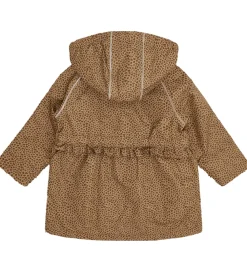 Vinterjakke - HCObia - Wood Smoke m. Leopard|Hust and Claire Best