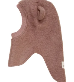 Elefanthue - Uld - 2-lags - Burlwood m. Ører|Huttelihut Hot