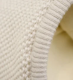 Elefanthue - Uld - 2-lags - Sand Melange m. Kvaster|Huttelihut