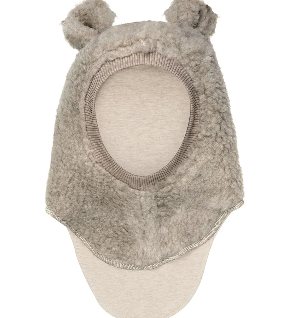 Elefanthue - Uld - Teddy - 2-lags - Camel Melange|Huttelihut Sale