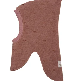 Elefanthue - Uld - 2-lags - Burlwood m. Hjerter|Huttelihut Hot