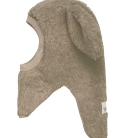 Elefanthue - Uld - Teddy - 2-lags - Camel Melange|Huttelihut Sale