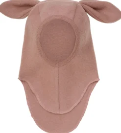 Elefanthue - Uldfleece - 1-lags - Burlwood m. Ører|Huttelihut Discount