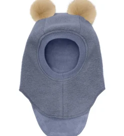 Elefanthue - Uld - 2-lags - Folkstone Gray m. Kvaste|Huttelihut Discount