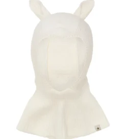 Elefanthue - Uld - 1-lags - Off-white m. Ører|Huttelihut Outlet